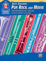 Accent on Achievement Pop, Rock and Movie Instrumental Solos Flute BK/CD cover